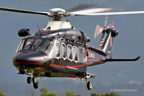 Hélicoptère AW139 de la Gendarmerie italienne (Carabinieri)