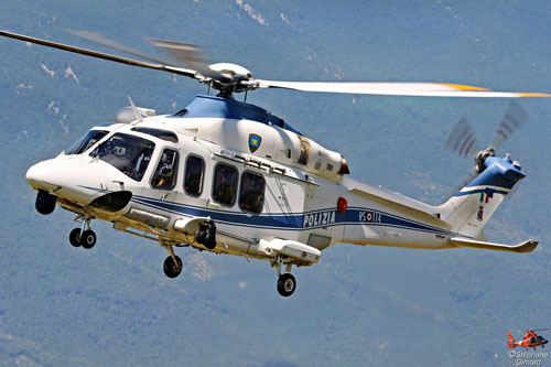 Hélicoptère AW139 de la Police (Polizia)