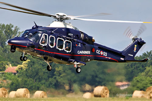 Hélicoptère AW139 de la Gendarmerie italienne (Carabinieri)