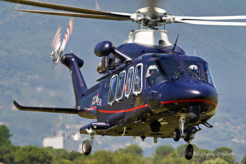 Hélicoptère AW139 de la Gendarmerie italienne (Carabinieri)