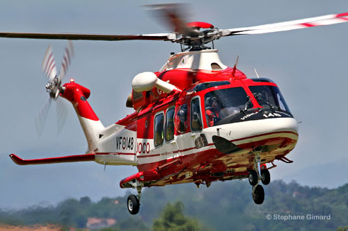 Hélicoptère AW139 des pompiers italiens (Vigili del Fuoco)