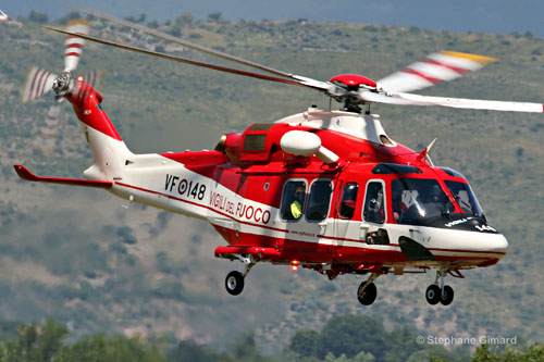 Hélicoptère AW139 des pompiers italiens (Vigili del Fuoco)