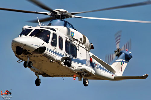 Hélicoptère AW139 de la Police (Polizia)