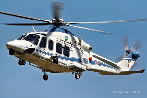 Hélicoptère AW139 de la Police (Polizia)