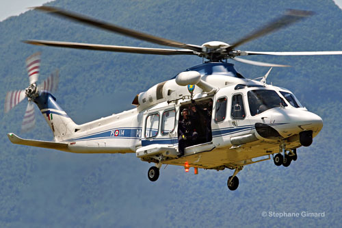 Hélicoptère AW139 de la Police (Polizia)