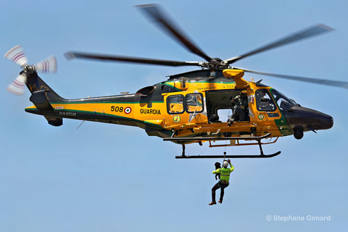 Hélicoptère AW169 Douanes italiennes (Guardia di Finanza)