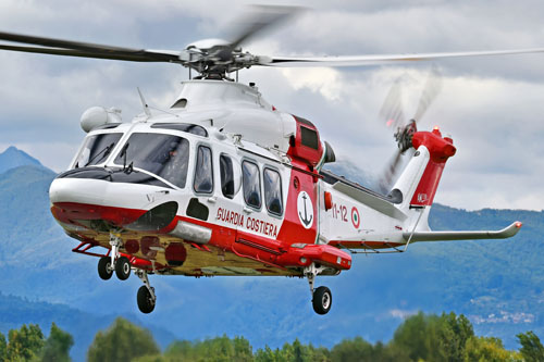 Hélicoptère AW139 des Gardes-Côtes italiens (Guardia Costiera)