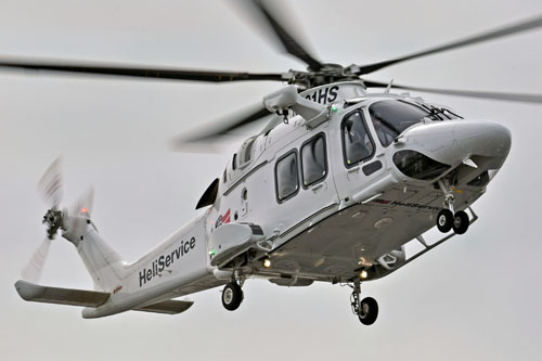 Hélicoptère AW169 N691HS Heli Service