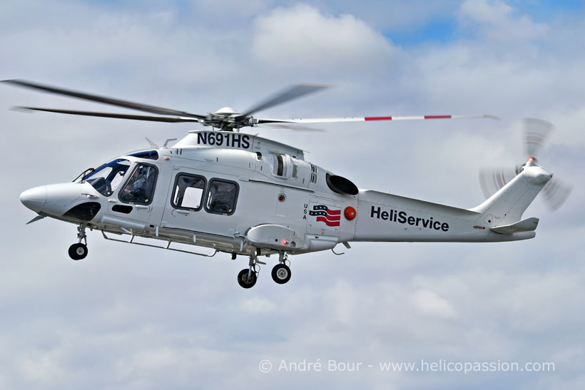 Hélicoptère AW169 N691HS Heli Service