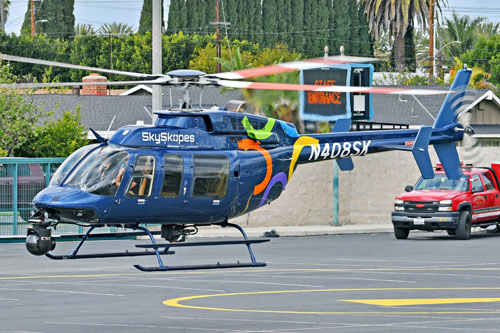 Hélicoptère Bell 407GX N408SK SkySkopes