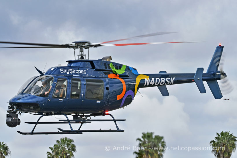 Hélicoptère Bell 407GX N408SK SkySkopes