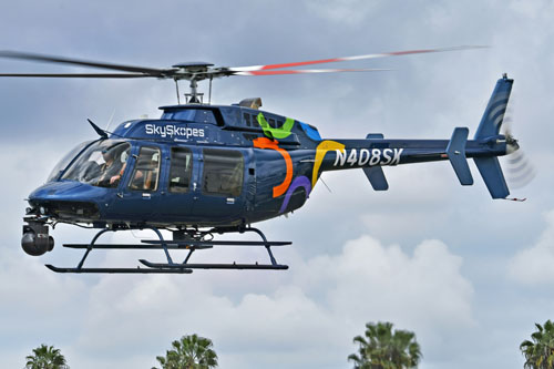 Hélicoptère Bell 407GX N408SK SkySkopes