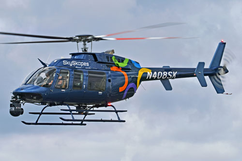 Hélicoptère Bell 407GX N408SK SkySkopes