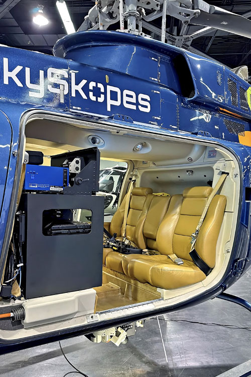 Hélicoptère Bell 407GX N408SK SkySkopes