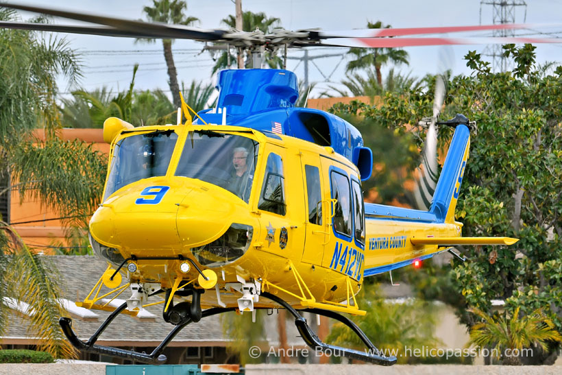 Hélicoptère Bell 412 N412VC Ventura County