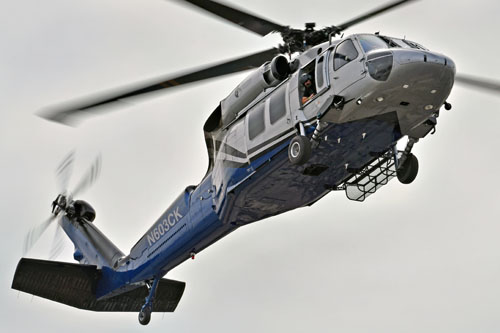 Hélicoptère UH60 Blackhaw N603CK Capitol Helicopters