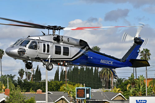 Hélicoptère UH60 Blackhaw N603CK Capitol Helicopters