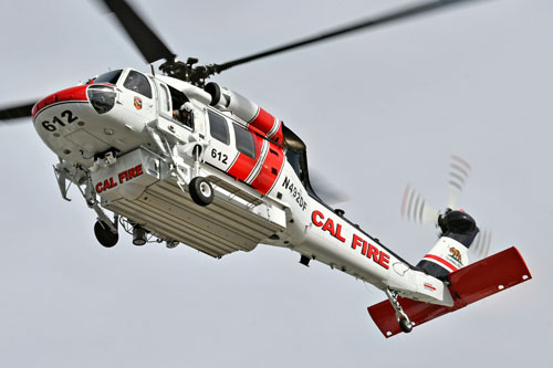 Hélicoptère S70 Firehawk Cal Fire (California Department of Forestry & Fire Protection)