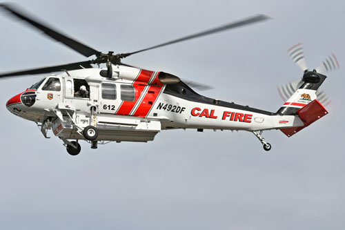 Hélicoptère S70 Firehawk Cal Fire (California Department of Forestry & Fire Protection)