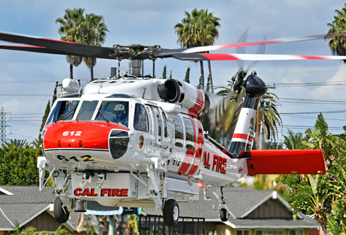 Hélicoptère S70 Firehawk Cal Fire (California Department of Forestry & Fire Protection)