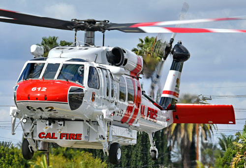 Hélicoptère S70 Firehawk Cal Fire (California Department of Forestry & Fire Protection)