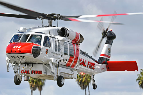 Hélicoptère S70 Firehawk Cal Fire (California Department of Forestry & Fire Protection)