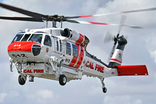 Hélicoptère S70 Firehawk Cal Fire (California Department of Forestry & Fire Protection)