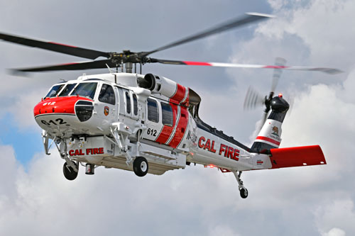 Hélicoptère S70 Firehawk Cal Fire (California Department of Forestry & Fire Protection)