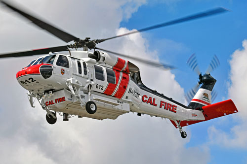 Hélicoptère S70 Firehawk Cal Fire (California Department of Forestry & Fire Protection)