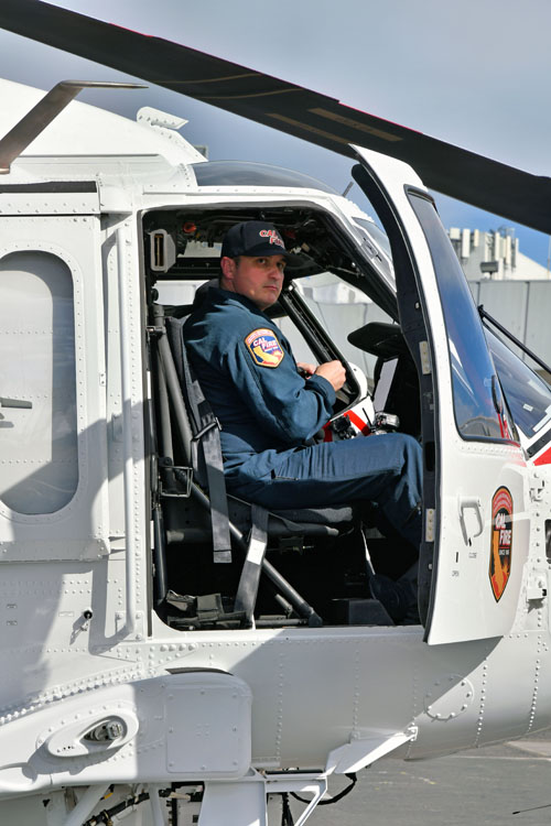 Hélicoptère S70 Firehawk Cal Fire (California Department of Forestry & Fire Protection)