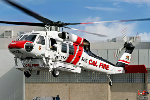 Hélicoptère S70 Firehawk Cal Fire (California Department of Forestry & Fire Protection)