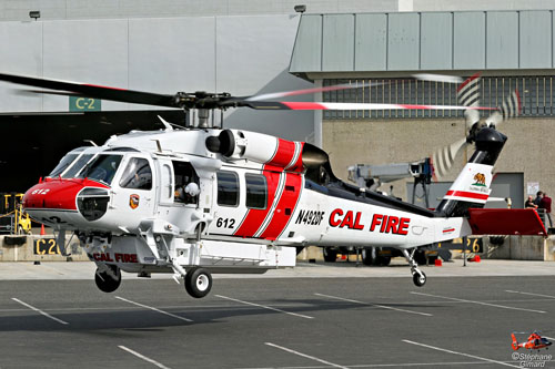 Hélicoptère S70 Firehawk Cal Fire (California Department of Forestry & Fire Protection)