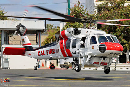 Hélicoptère S70 Firehawk Cal Fire (California Department of Forestry & Fire Protection)