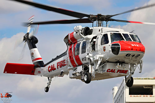 Hélicoptère S70 Firehawk Cal Fire (California Department of Forestry & Fire Protection)