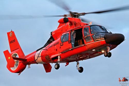 Hélicoptère MH65 Dolphin US Coastguard