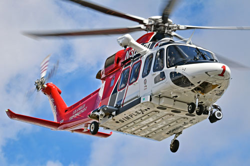 Hélicoptère AW139 N301FD LAFD AirOps