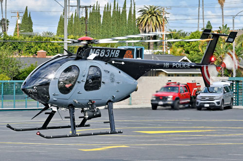 Hélicoptère Hughes 369F / MD530F N683HB Huntington Beach Police Department