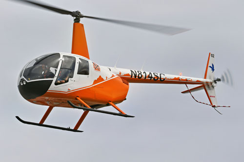 Hélicoptère Robinson R44 N814SC Helicopter Institute