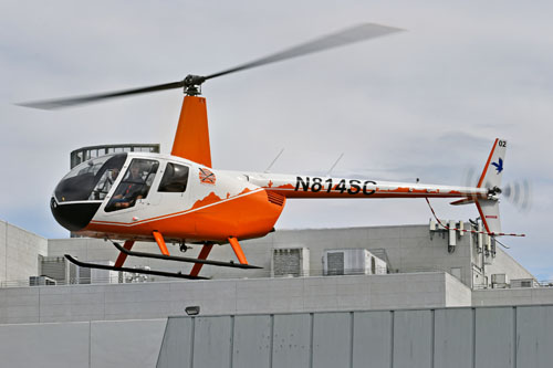 Hélicoptère Robinson R44 N814SC Helicopter Institute