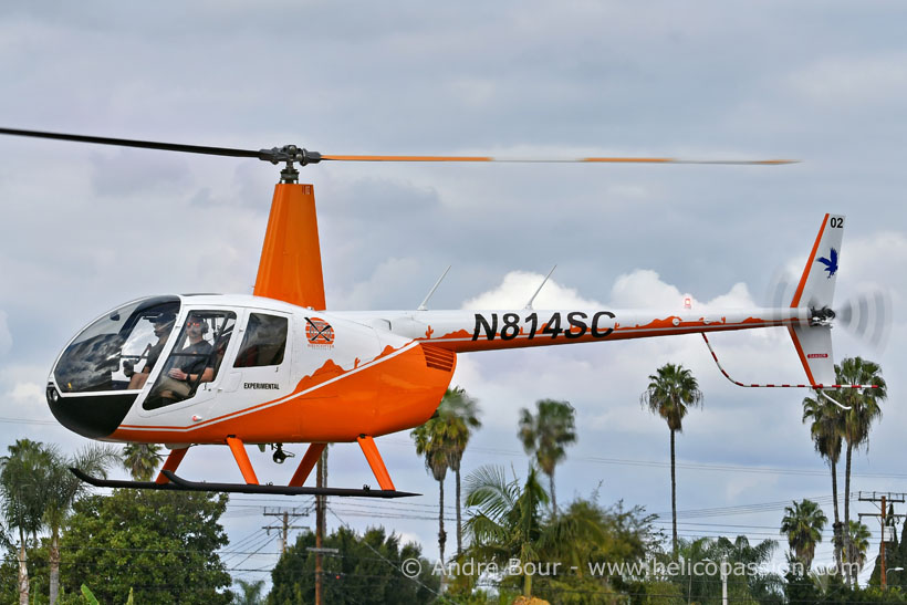 Hélicoptère Robinson R44 N814SC Helicopter Institute