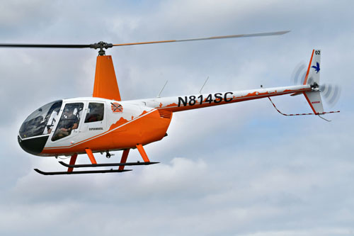 Hélicoptère Robinson R44 N814SC Helicopter Institute