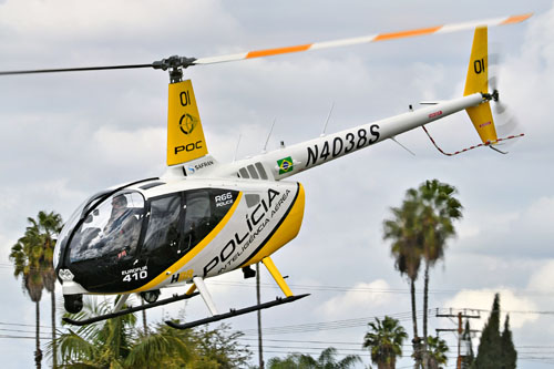 Hélicoptère Robinson R66 N4038S Policia Brazil HBR Euroflir 410