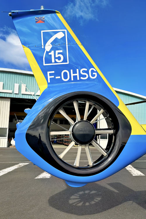 Hélicoptère H135 F-OHSG, HeliSMUR 974, SAMU 974, HELILAGON