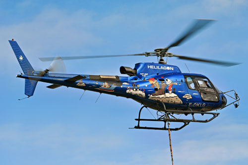 Hélicoptère AS350 B3 Ecureuil F-OKLG