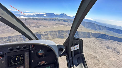 Vol en hélicoptère H130 au-dessus de l'île de La Réunion avec HELILAGON
