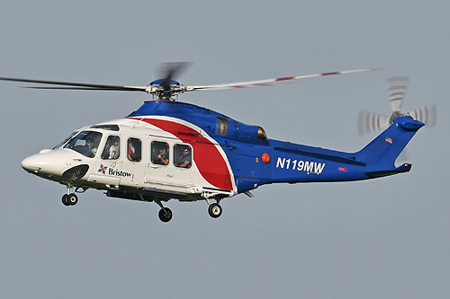 Hélicoptère AW139 de BRISTOW