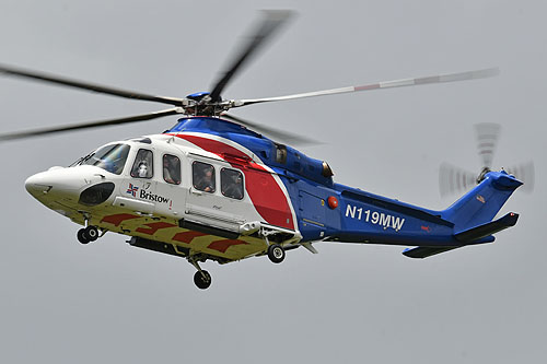 Hélicoptère AW139 de BRISTOW