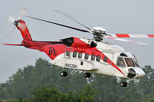 Hélicoptère S92 N922BH de PHI