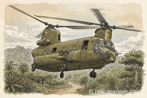 ACH47&nbsp;: version armée engagée au Vietnam