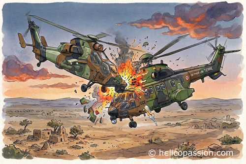 Collision en vol entre le Cougar CGE et le Tigre BJQ dans la vallée d’Eranga, Mali, 2019